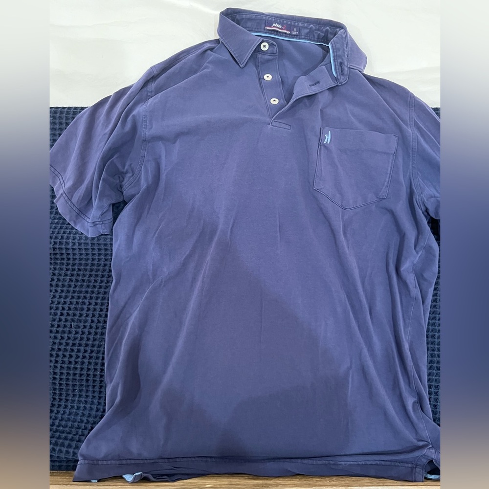 Johnnie-o navy polo size small